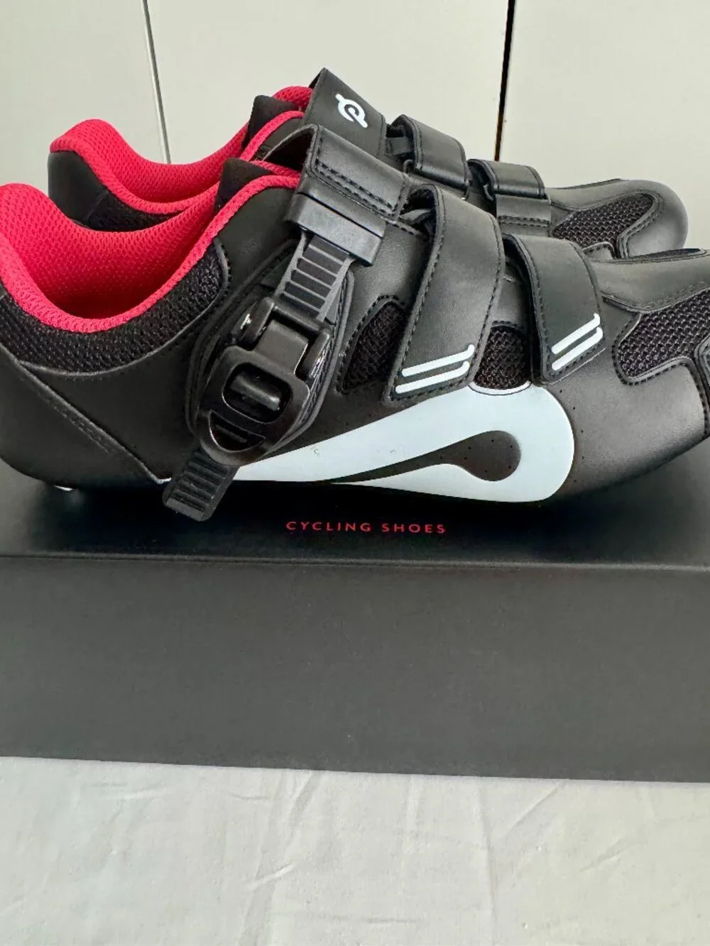 Peloton Cycling Shoes EU 40 Indoor Spin Bike Shoes Black